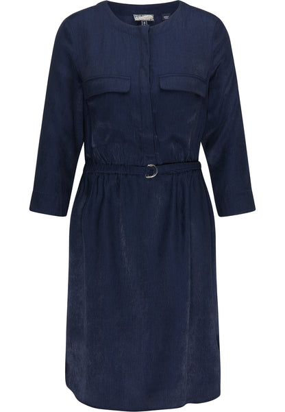 DreiMaster Vintage Damen-Hemdblusenkleid