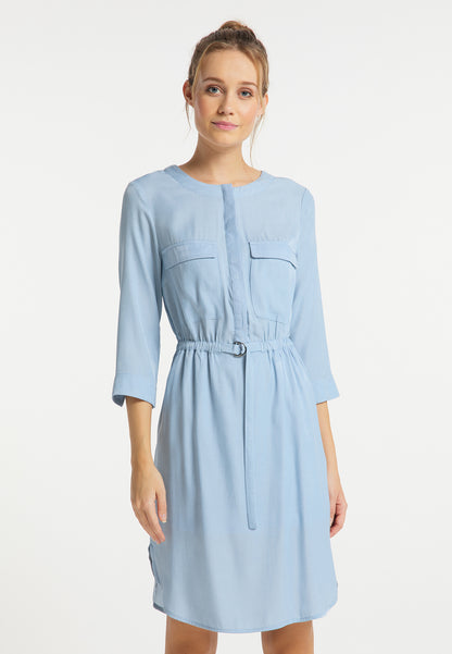 DreiMaster Vintage Damen-Hemdblusenkleid