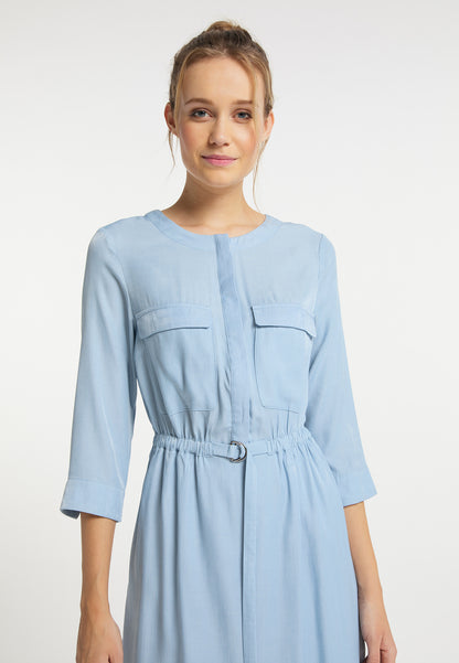 DreiMaster Vintage Damen-Hemdblusenkleid