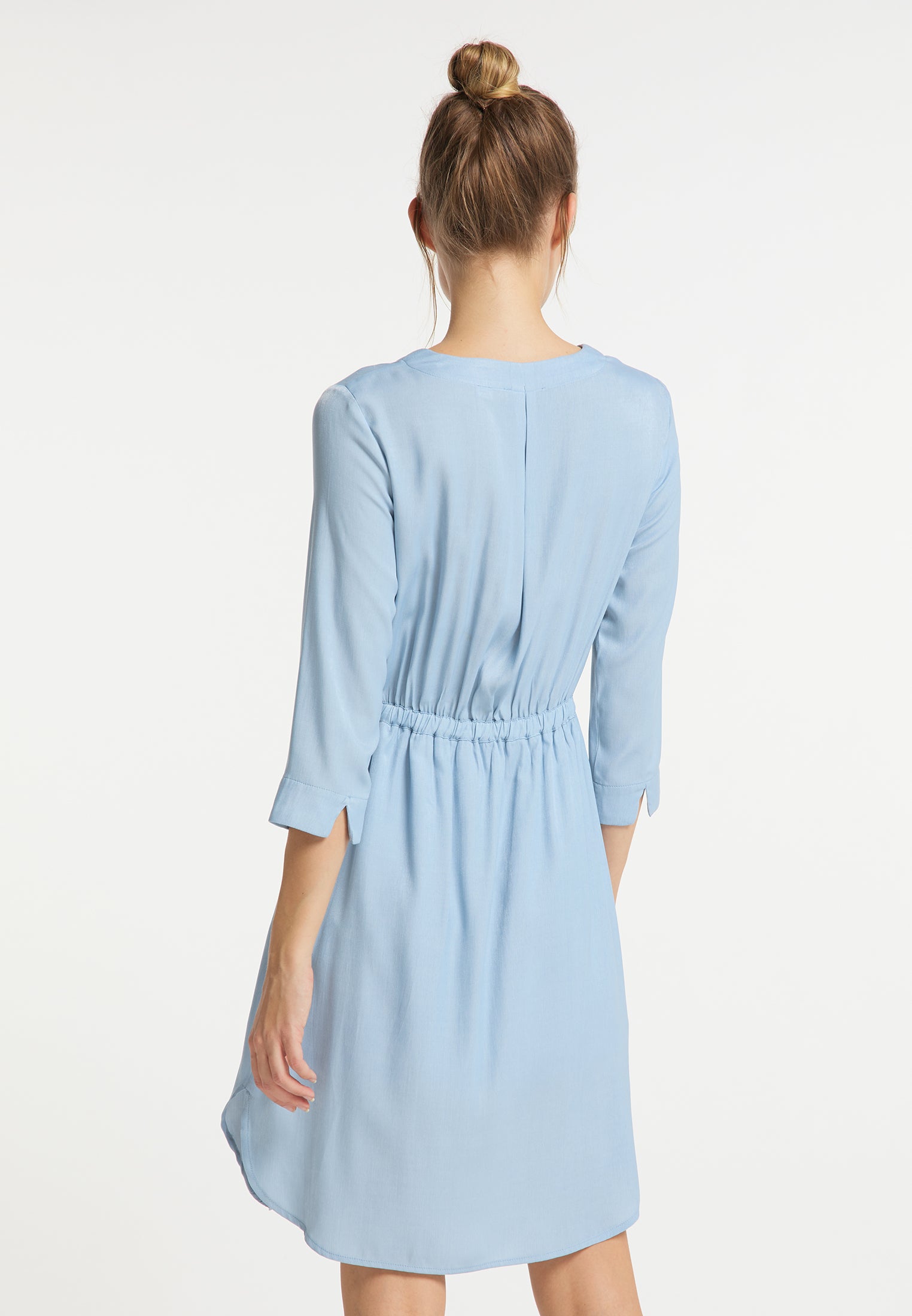 DreiMaster Vintage Damen-Hemdblusenkleid