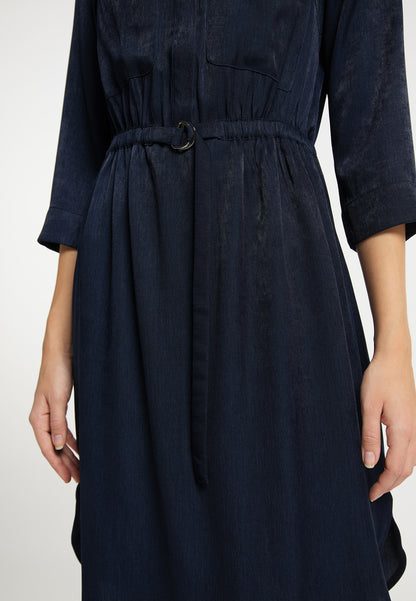 DreiMaster Vintage Damen-Hemdblusenkleid