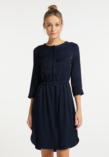 DreiMaster Vintage Damen-Hemdblusenkleid