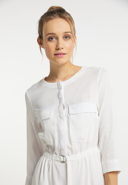 DreiMaster Vintage Damen-Hemdblusenkleid