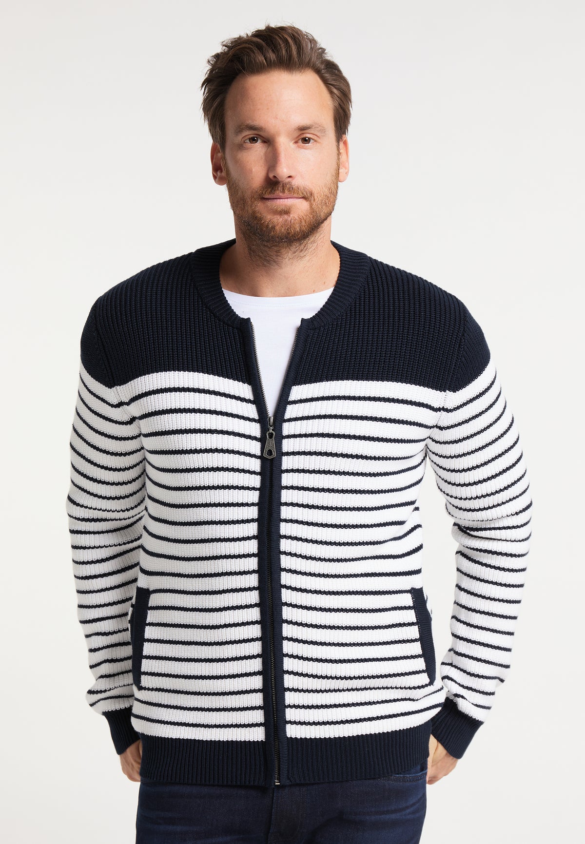 DreiMaster Maritim Herren-Cardigan
