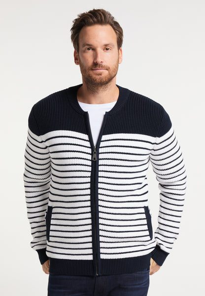 DreiMaster Maritim Herren-Cardigan
