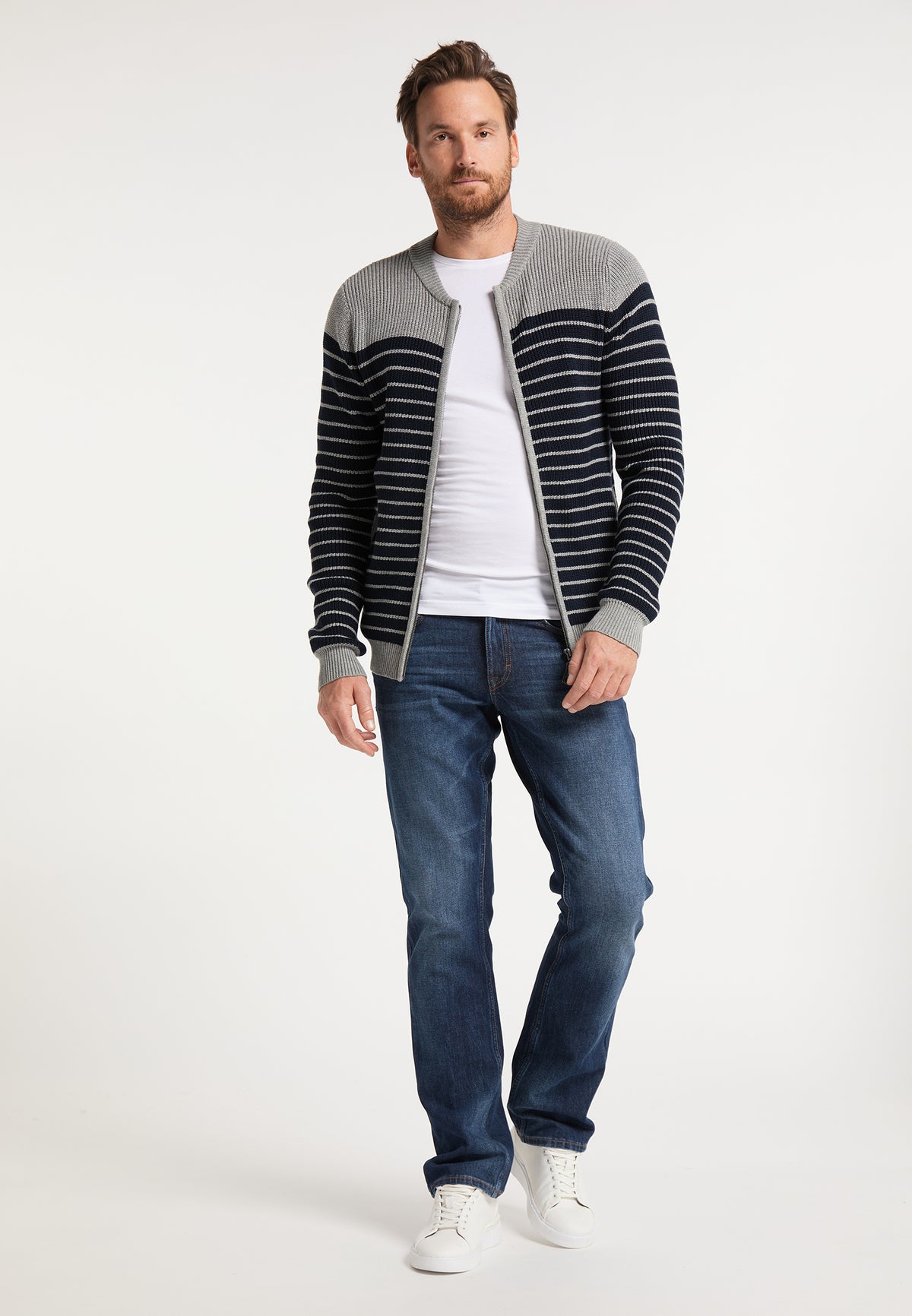 DreiMaster Maritim Herren-Cardigan