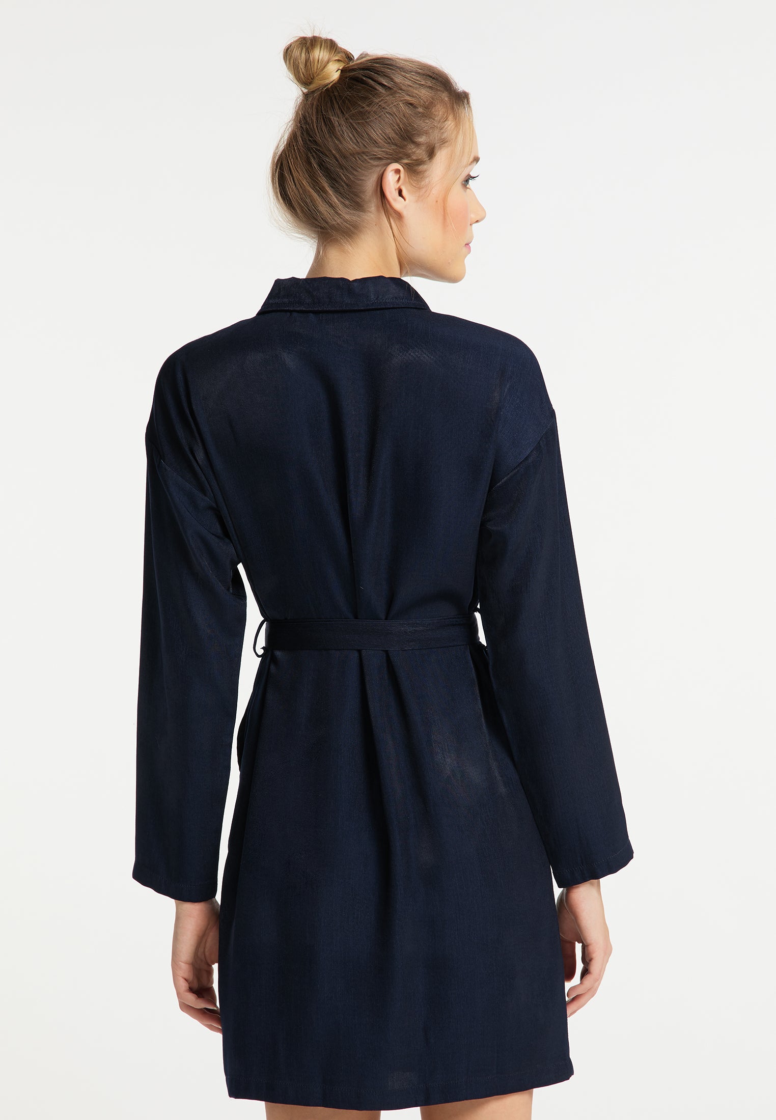DreiMaster Vintage Damen-Hemdblusenkleid