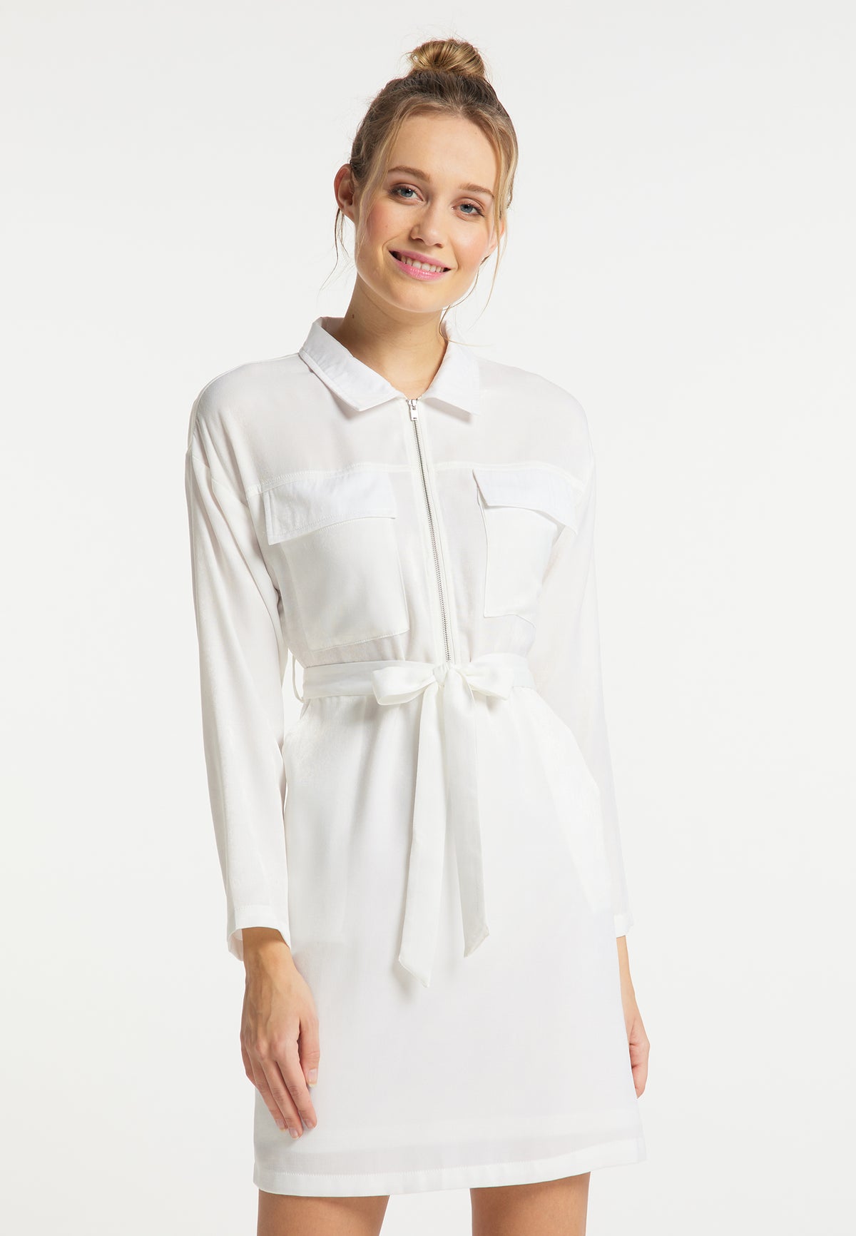 DreiMaster Vintage Women's Hemdblusenkleid