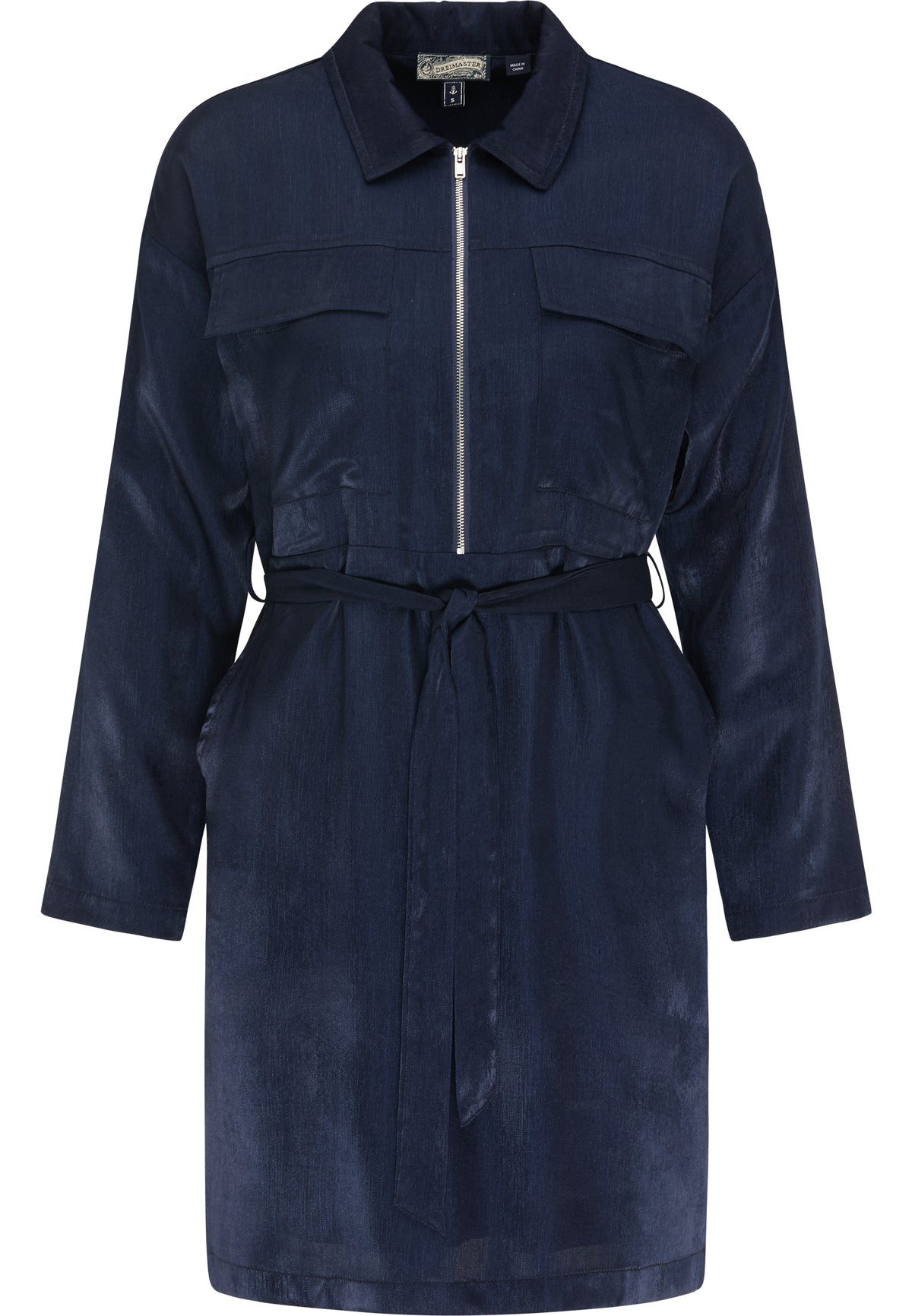 DreiMaster Vintage Women's Hemdblusenkleid