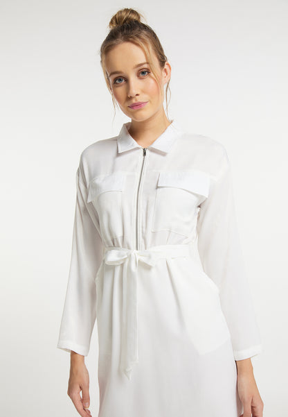 DreiMaster Vintage Women's Hemdblusenkleid