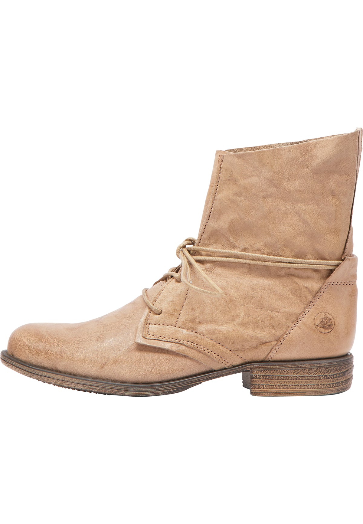 DreiMaster Vintage Damen Weiche Lederstiefeletten