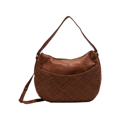 DreiMaster Vintage Damen Lederhandtasche