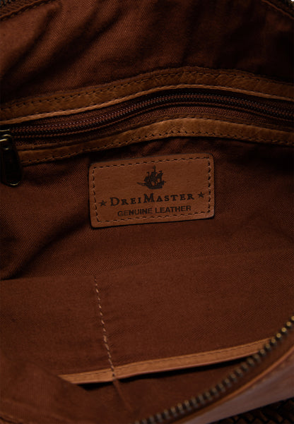 DreiMaster Vintage Damen Lederhandtasche