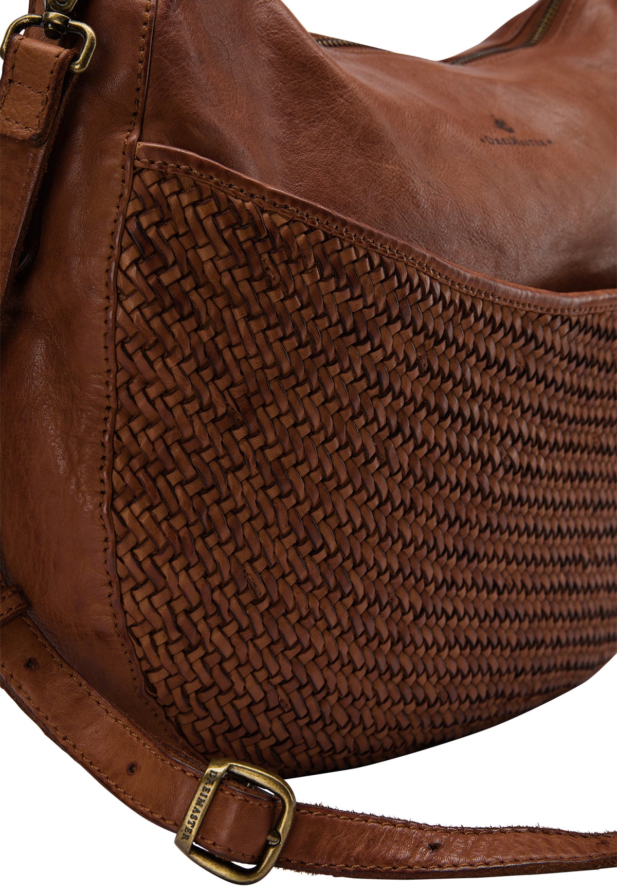 DreiMaster Vintage Damen Lederhandtasche