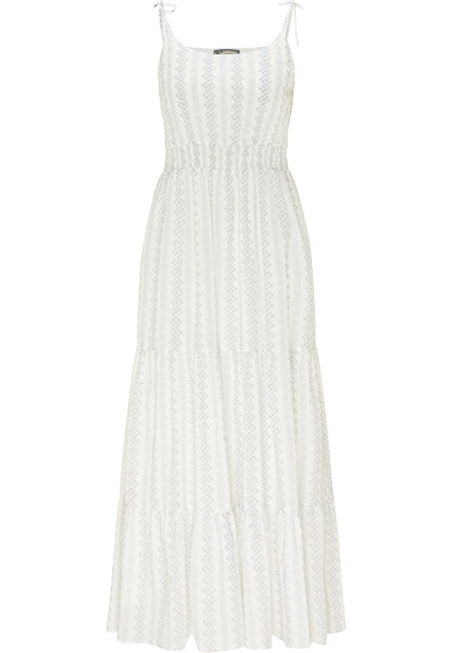 DreiMaster Vintage Damen-Maxikleid