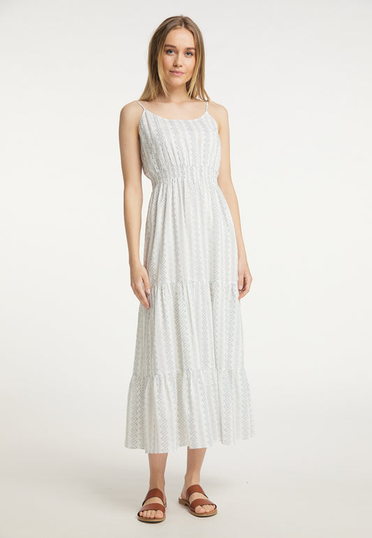 DreiMaster Vintage Damen-Maxikleid