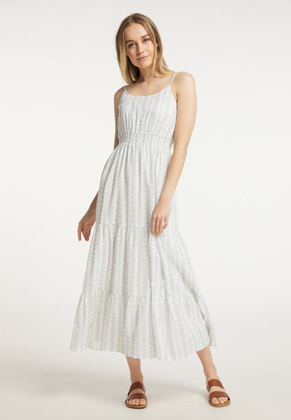 DreiMaster Vintage Damen-Maxikleid