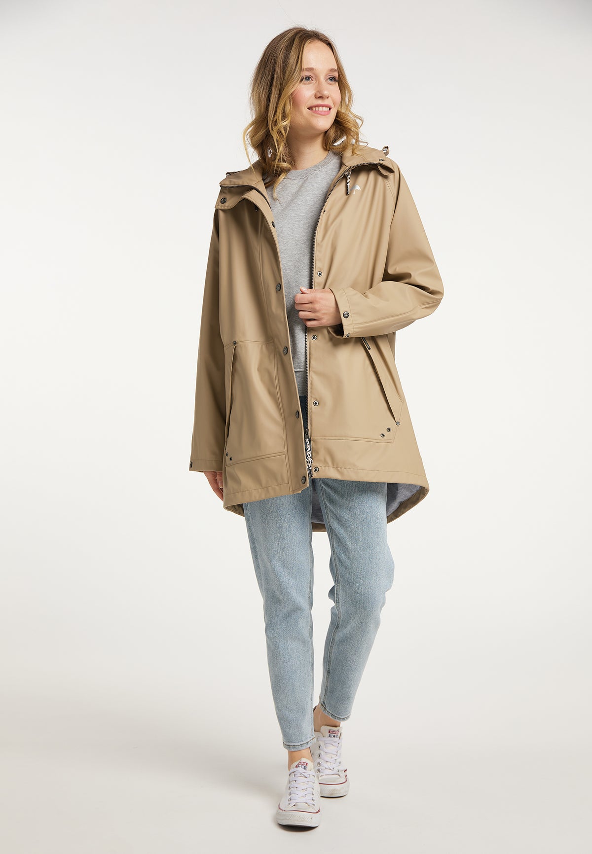 Schmuddelwedda Krój oversize Kobiety Parka przeciwdeszczowa