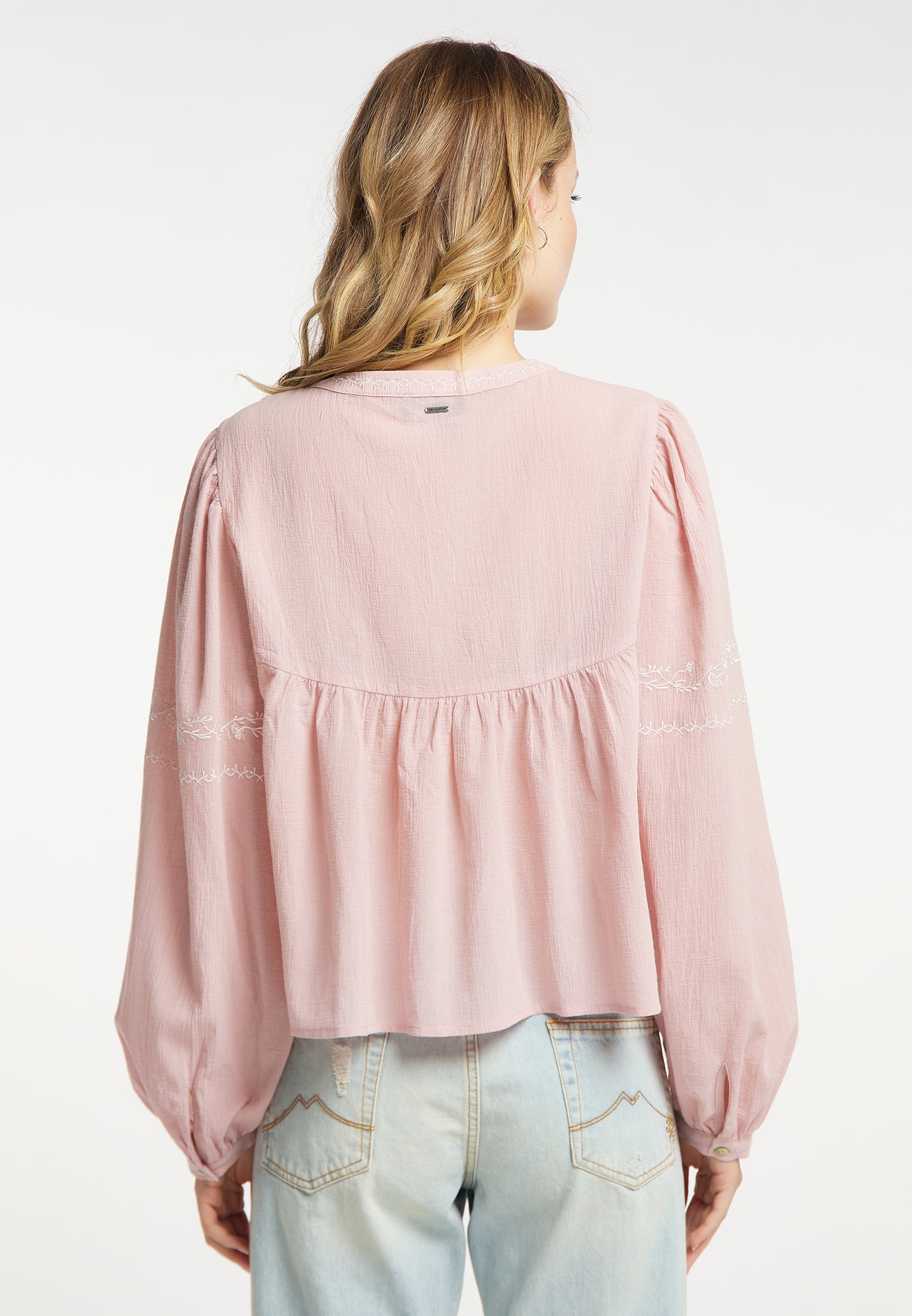 DreiMaster Vintage Kobiety haftowana bluzka