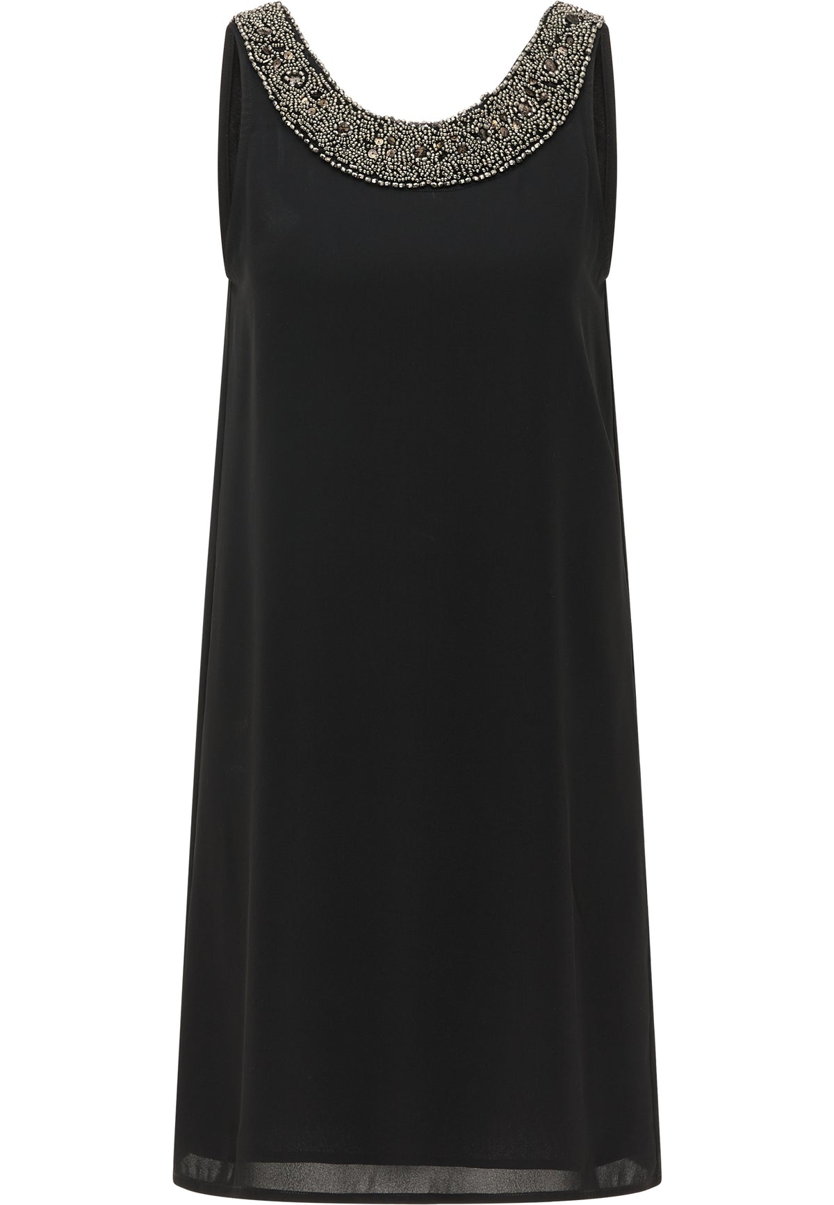 DreiMaster Vintage Women's Kleid mit Perlenstickerei