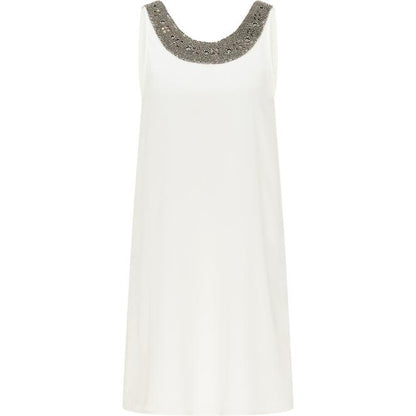 DreiMaster Vintage Women's Kleid mit Perlenstickerei