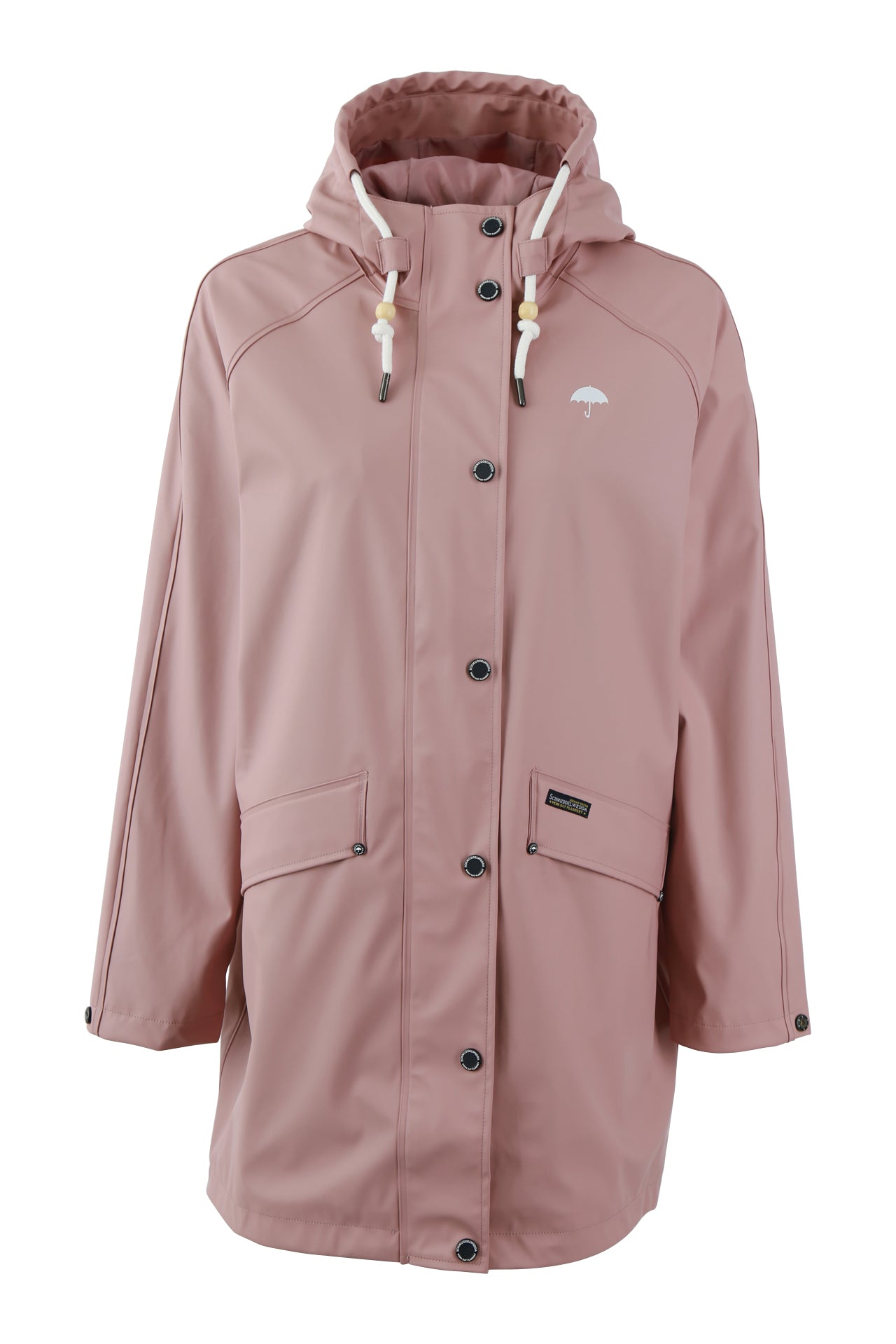 Schmuddelwedda Damen Oversized Regenmantel