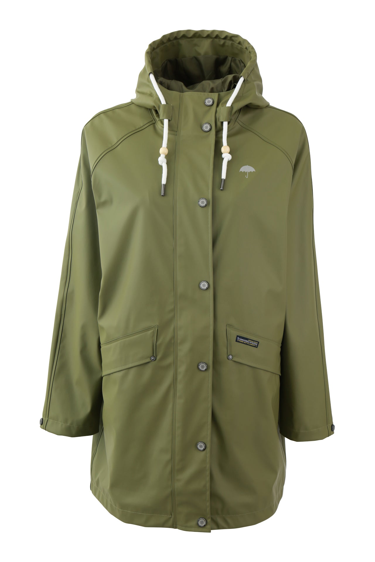 Schmuddelwedda Damen Oversized Regenmantel