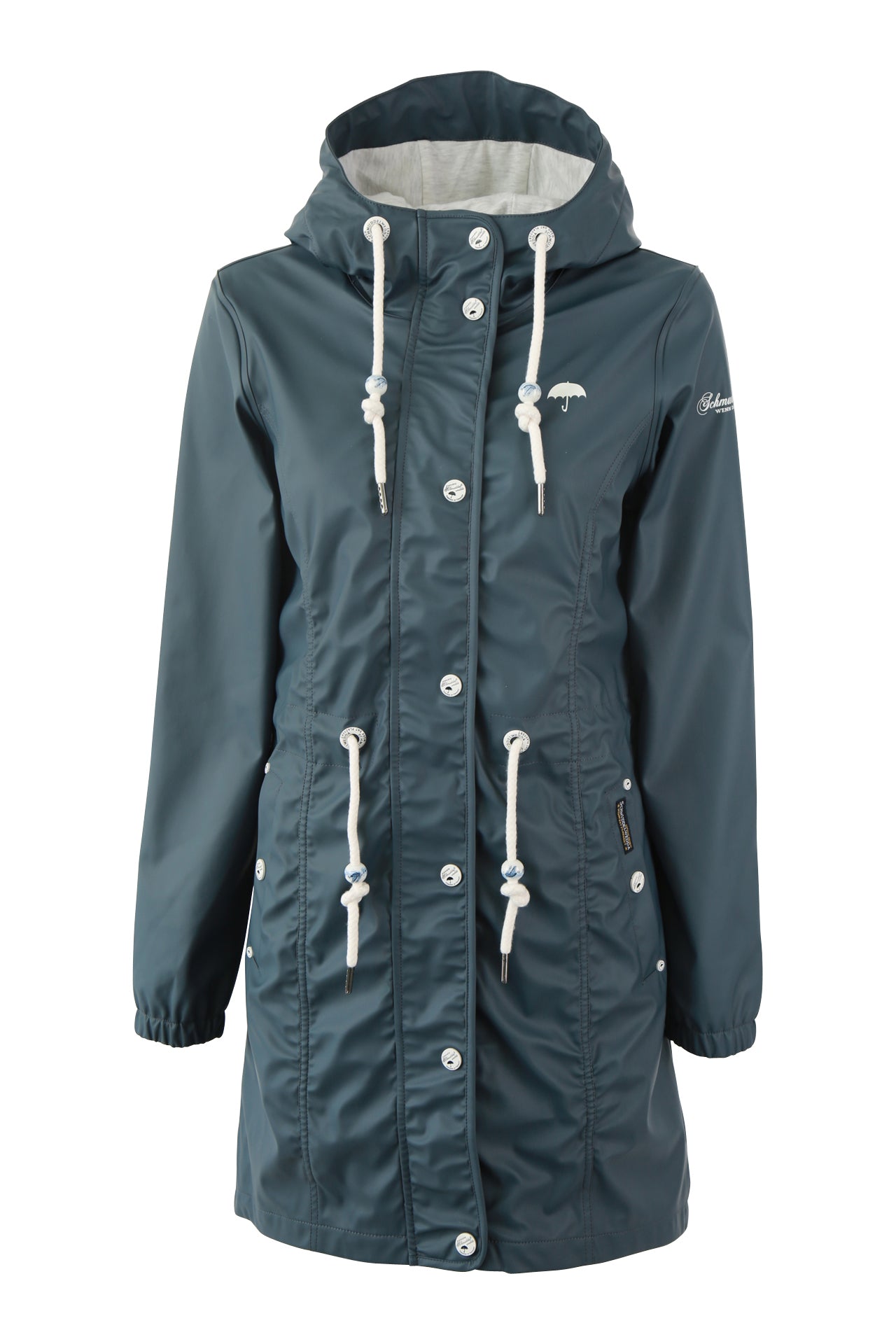 Schmuddelwedda Damen Regenmantel