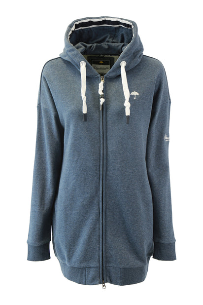 Reißverschluss Sweatjacke Lang Damen Ohne Kapuze Schmuddelwedda