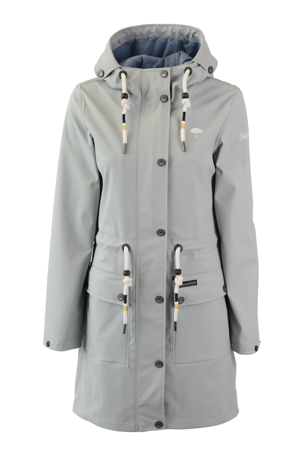 Schmuddelwedda Damen Regenmantel