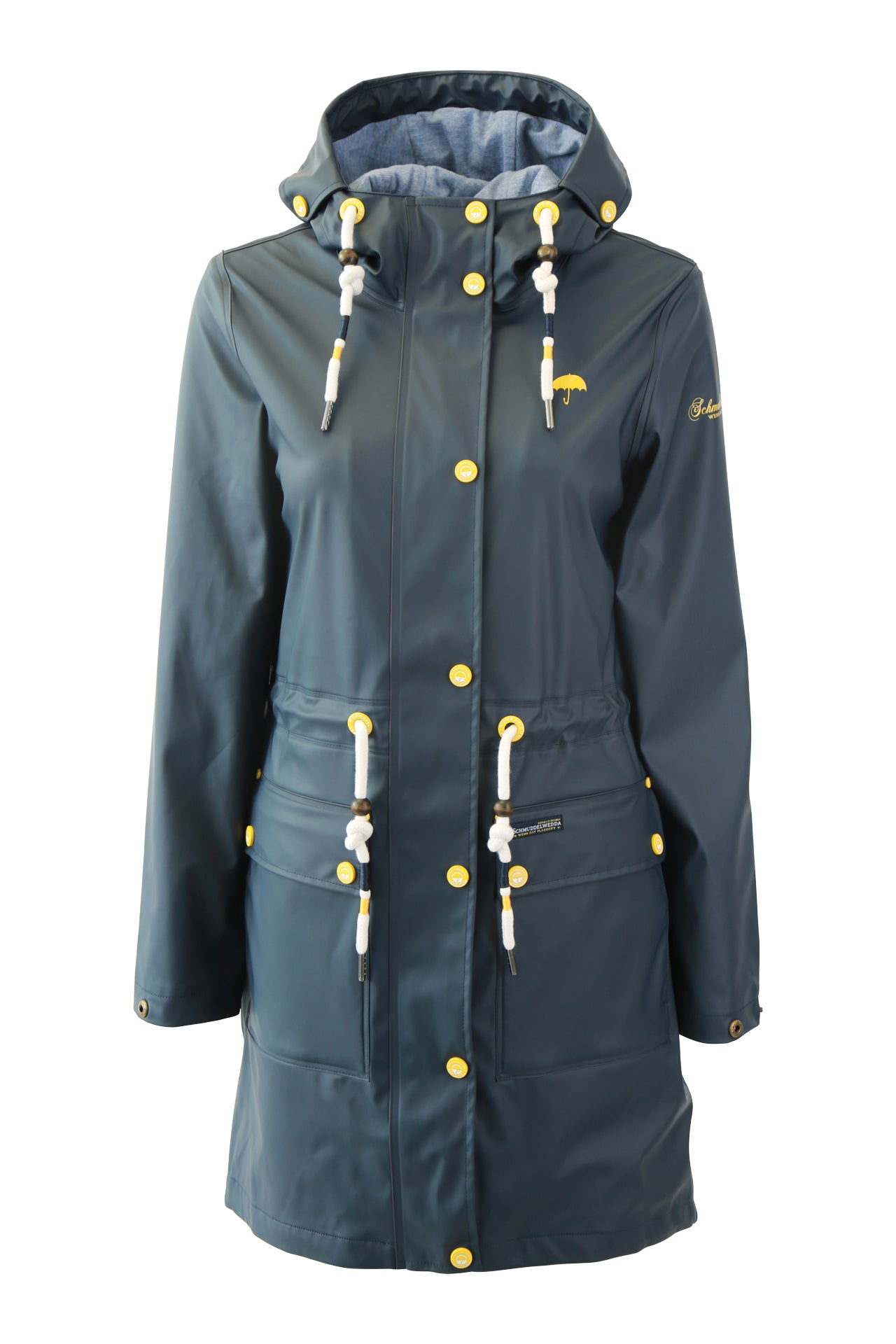 Schmuddelwedda Damen Regenmantel