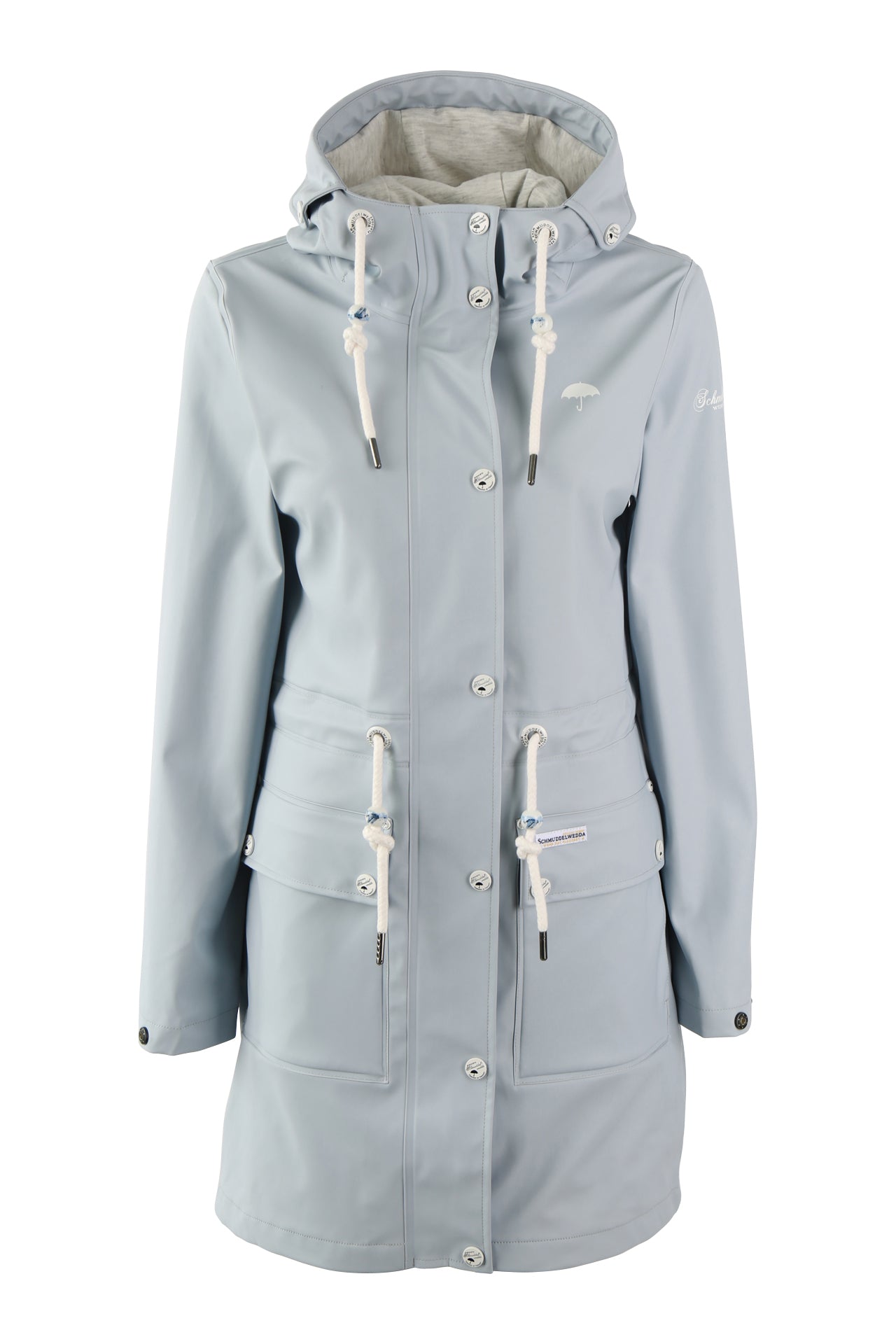 Schmuddelwedda Damen Regenmantel