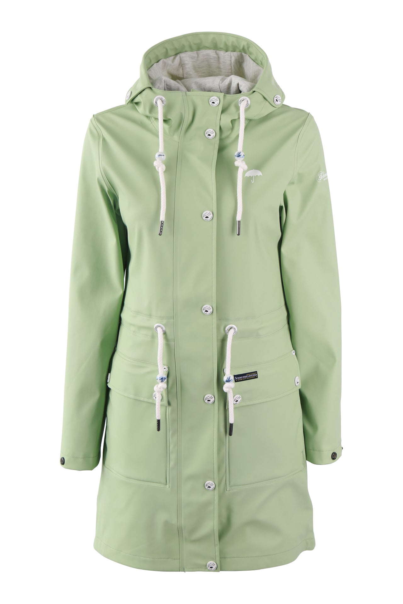 Schmuddelwedda Damen Regenmantel