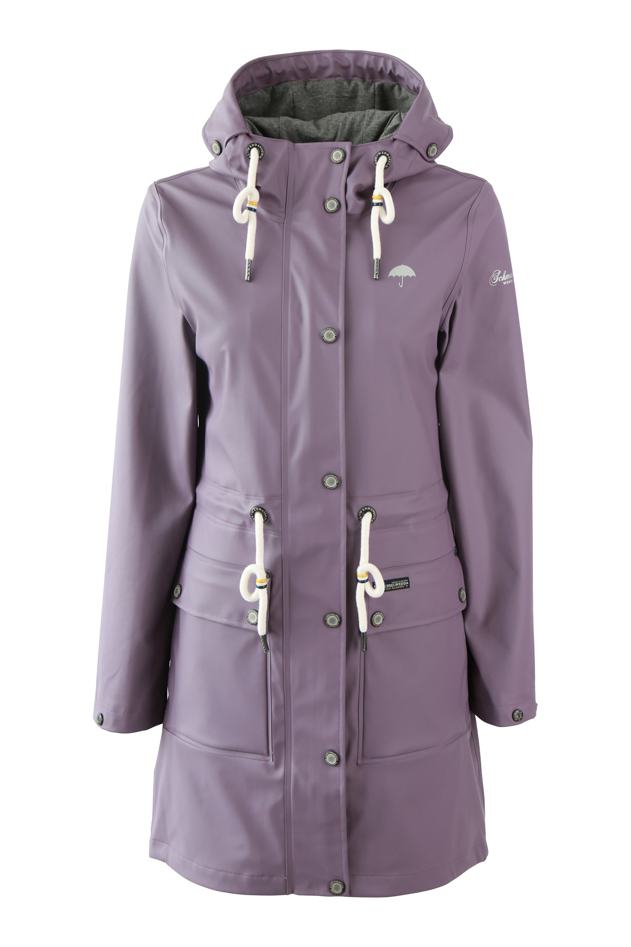 Schmuddelwedda Damen Regenmantel