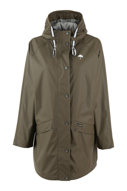 Schmuddelwedda Damen Übergröße Regenmantel