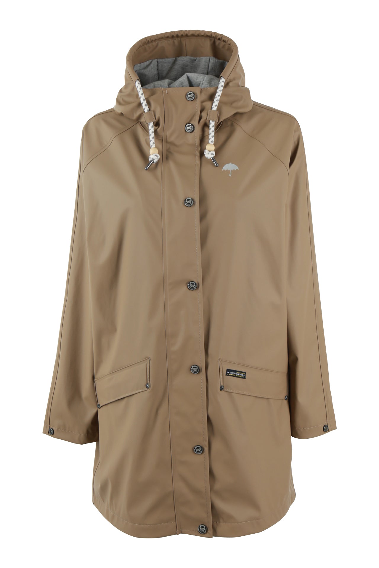 Schmuddelwedda Damen Übergröße Regenmantel