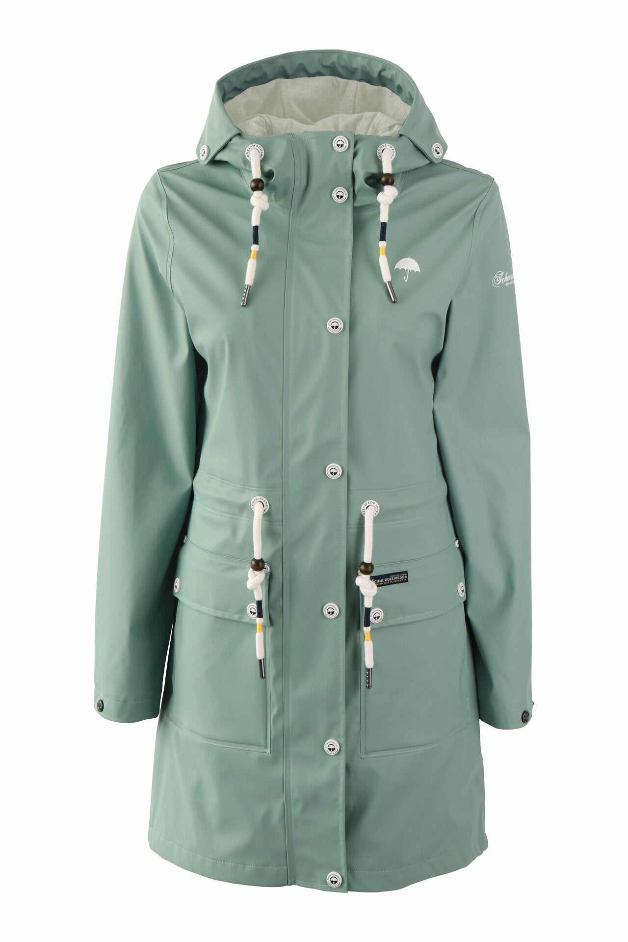 Schmuddelwedda Damen Regenmantel