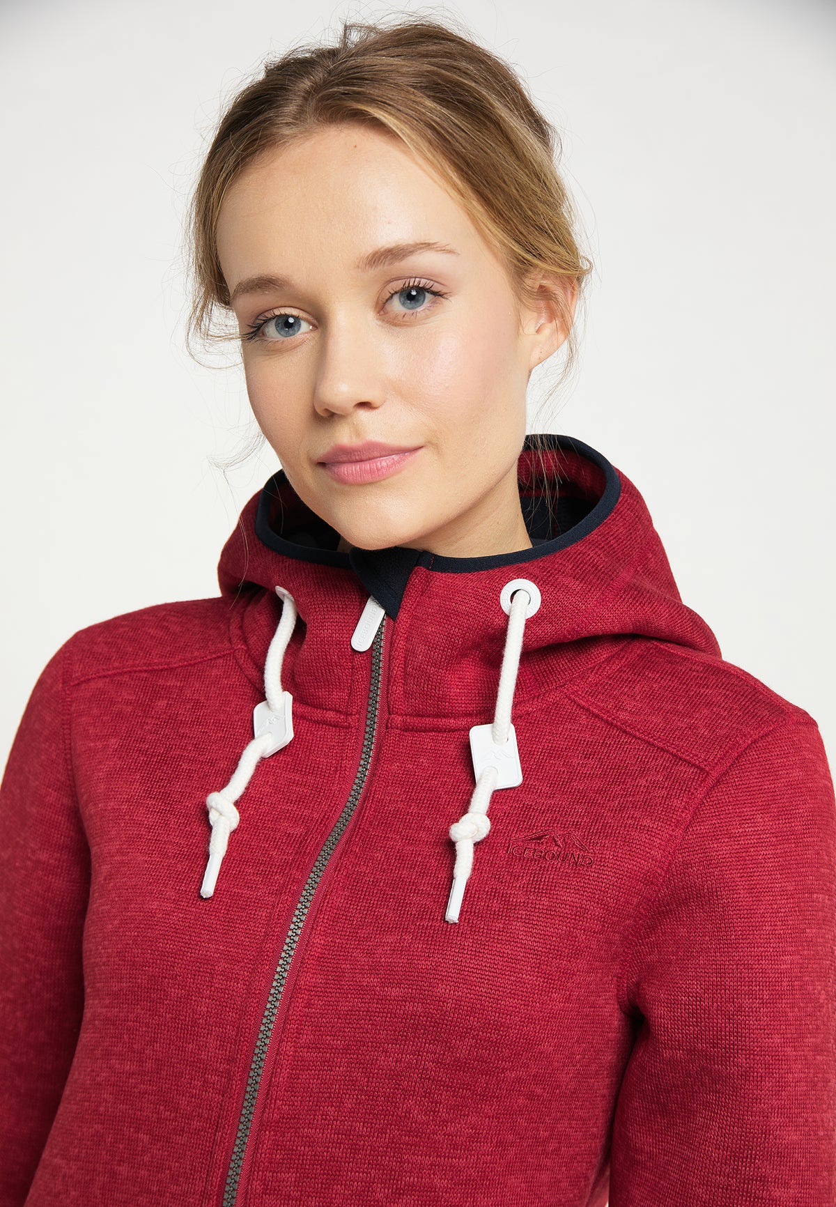 ICEBOUND Damen-Strickfleecejacke