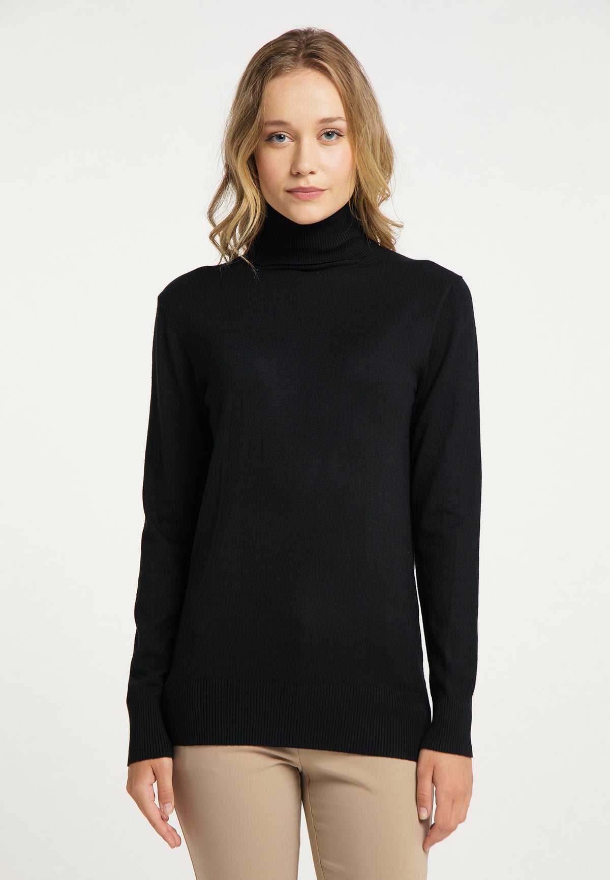 DreiMaster Klassik Damen-Rollkragenpullover