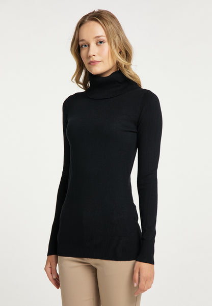 DreiMaster Klassik Damen-Rollkragenpullover