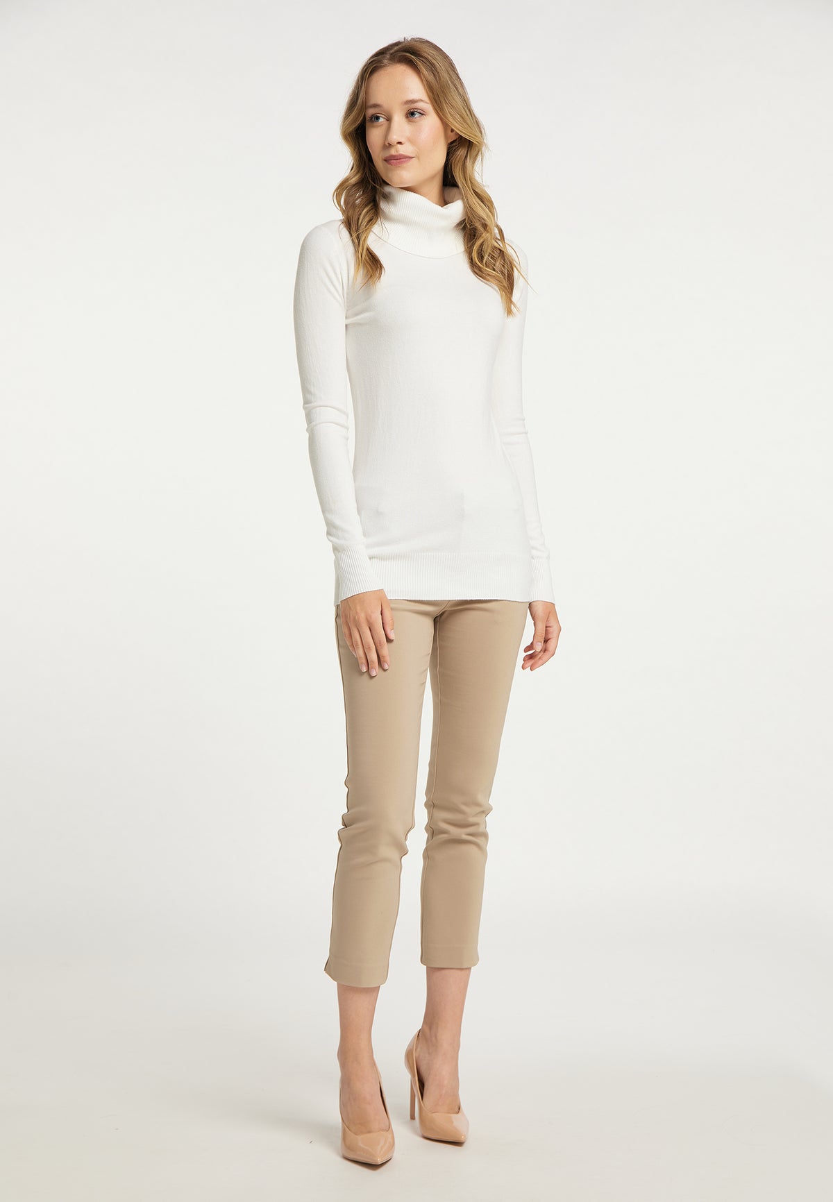DreiMaster Klassik Damen-Rollkragenpullover