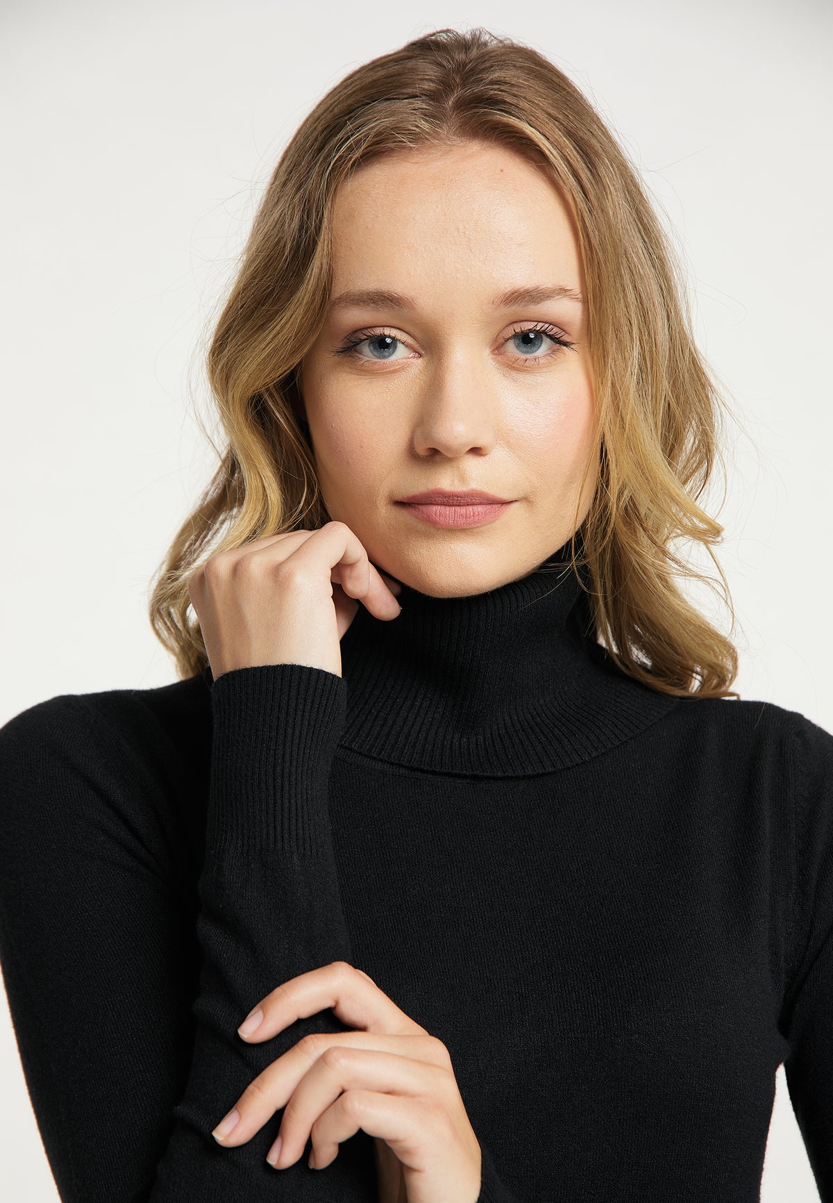DreiMaster Klassik Damen-Rollkragenpullover