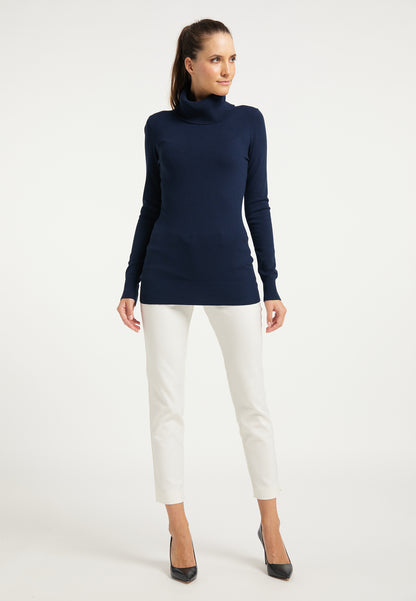 DreiMaster Klassik Damen-Rollkragenpullover
