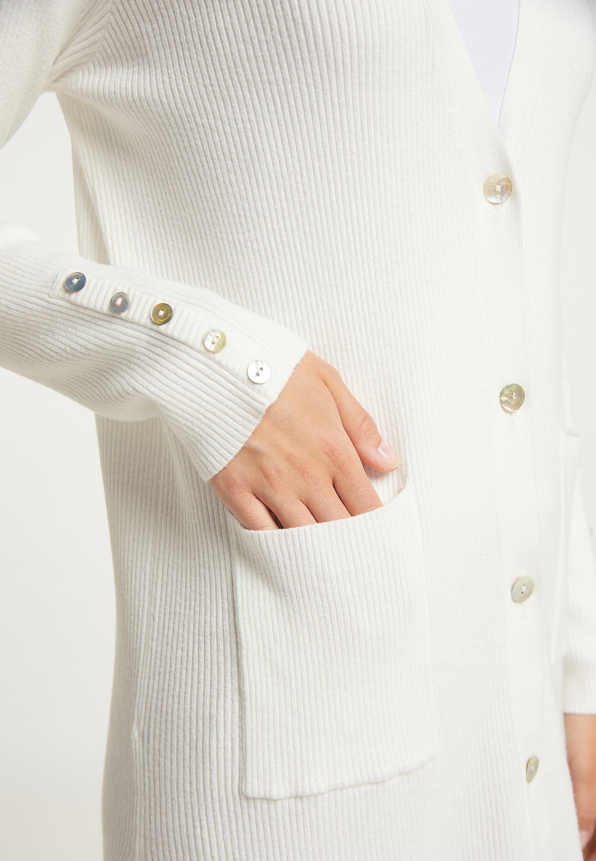 DreiMaster Klassik Kobiety sweter rozpinany