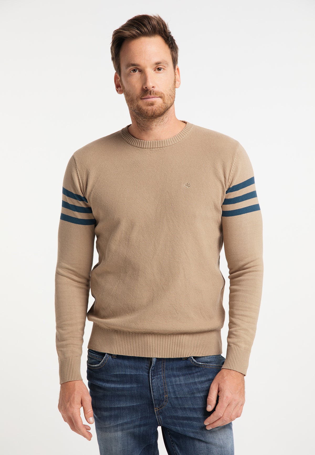 DreiMaster Vintage Mężczyźni dzianinowy sweter
