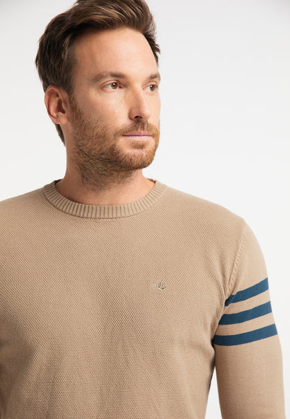 DreiMaster Vintage Mężczyźni dzianinowy sweter