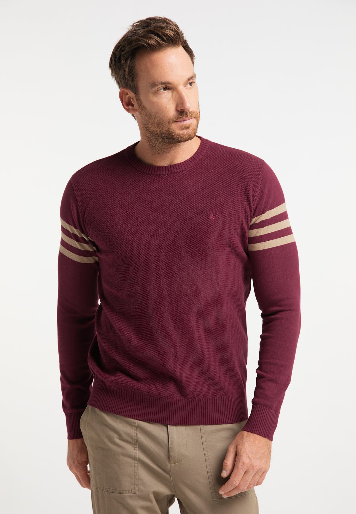 DreiMaster Vintage Mężczyźni dzianinowy sweter