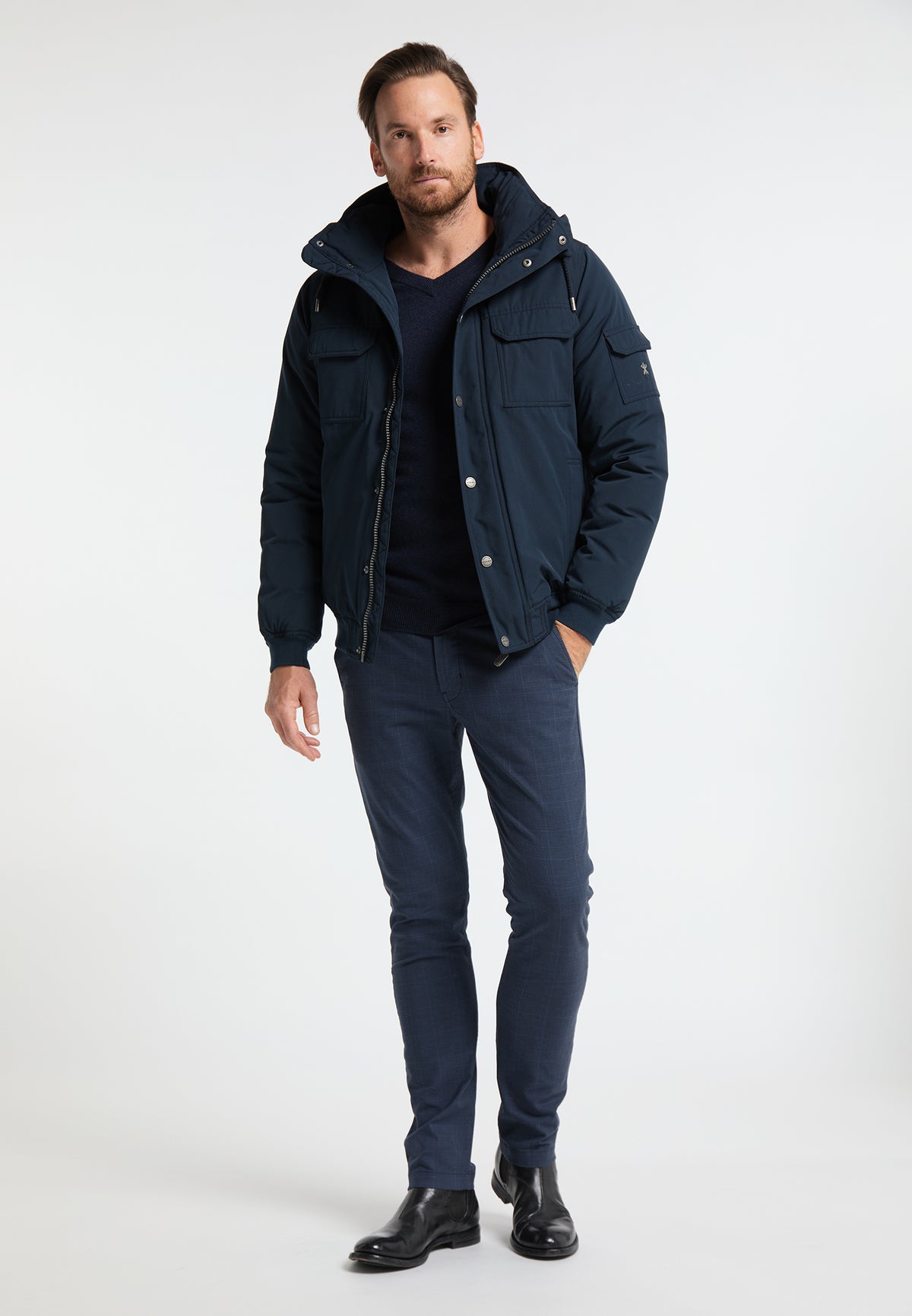 DreiMaster Klassik Herren-Winterblouson