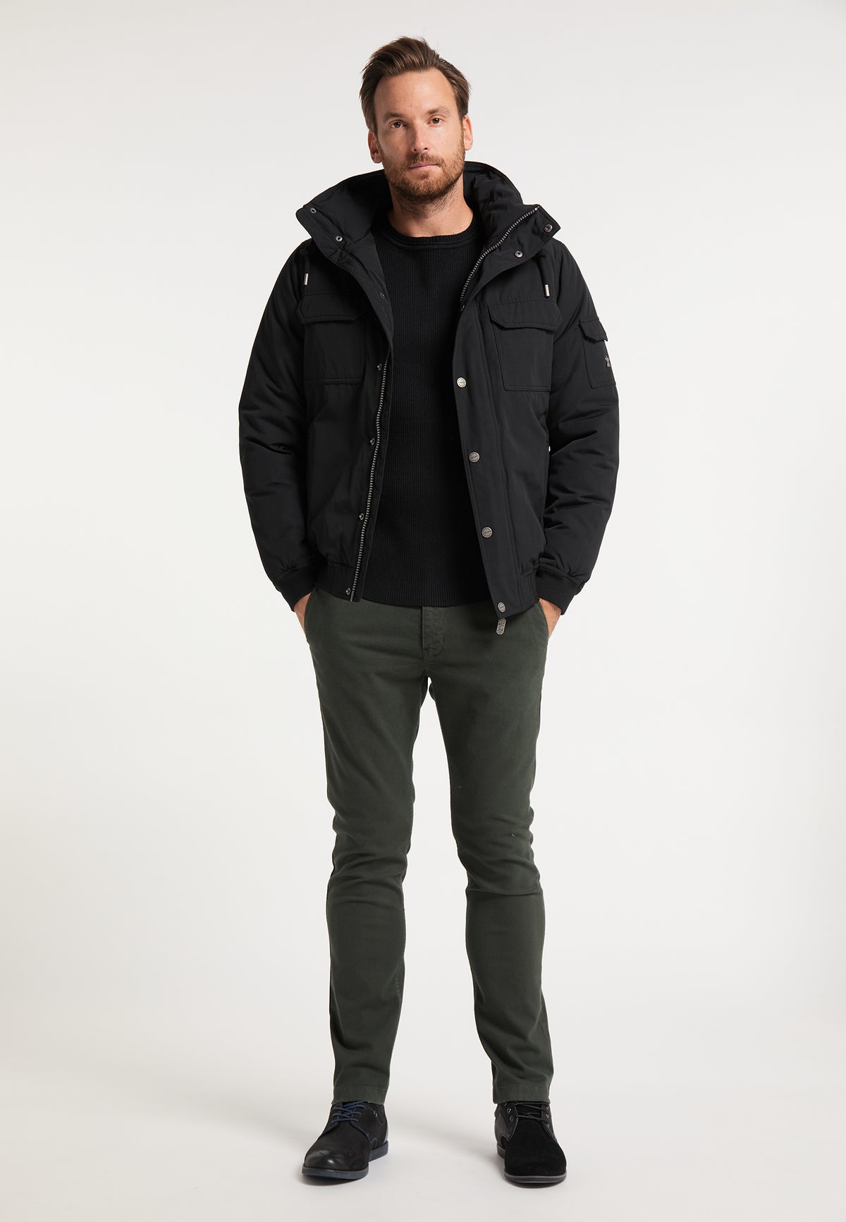 DreiMaster Klassik Herren-Winterblouson