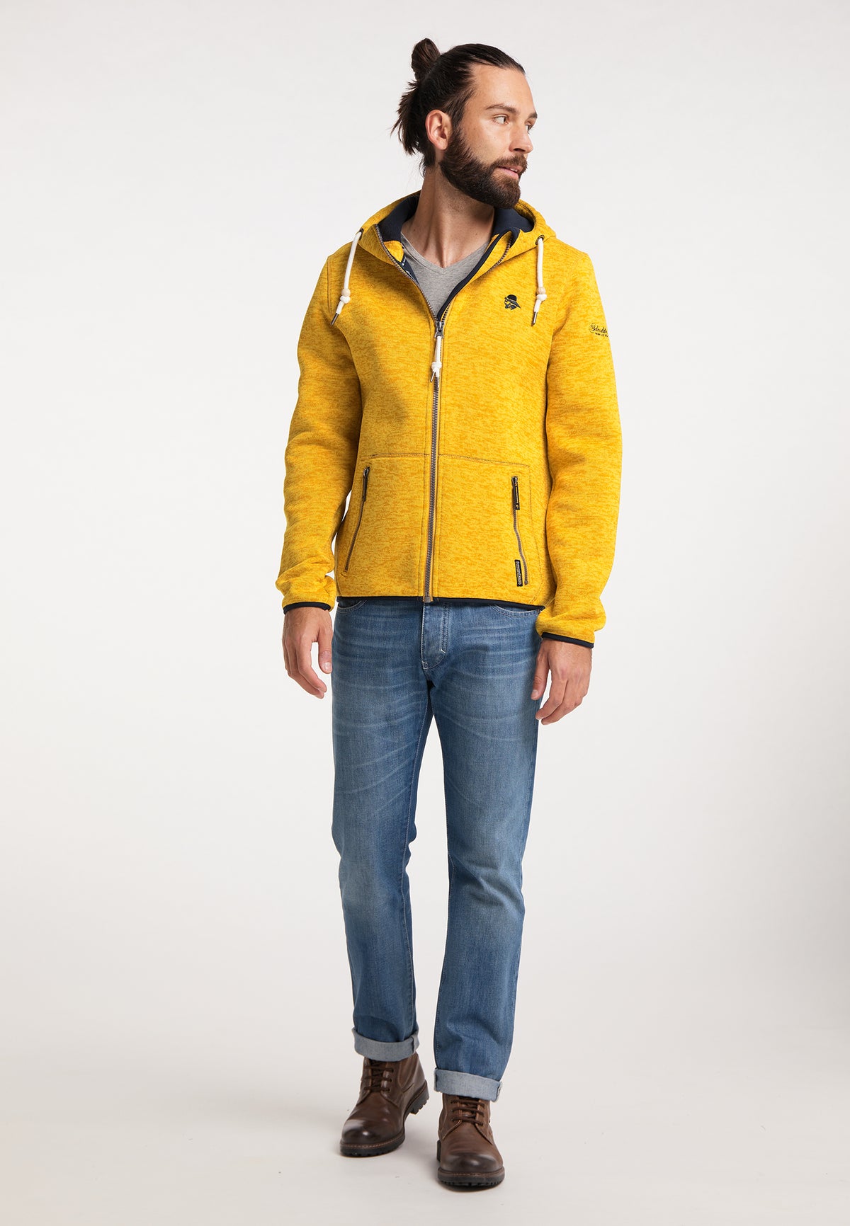 Schmuddelwedda Men's Strickfleecejacke